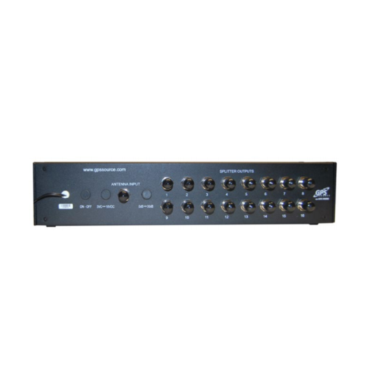 RMS116 Rackmount GPS Splitter