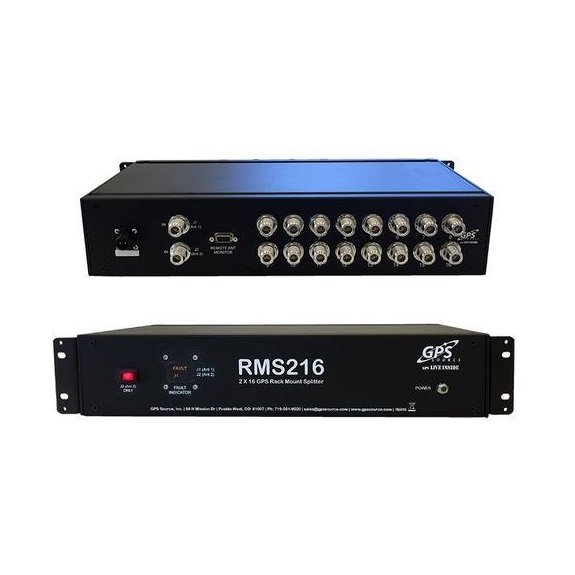 RMS216 GPS Rackmount Splitter