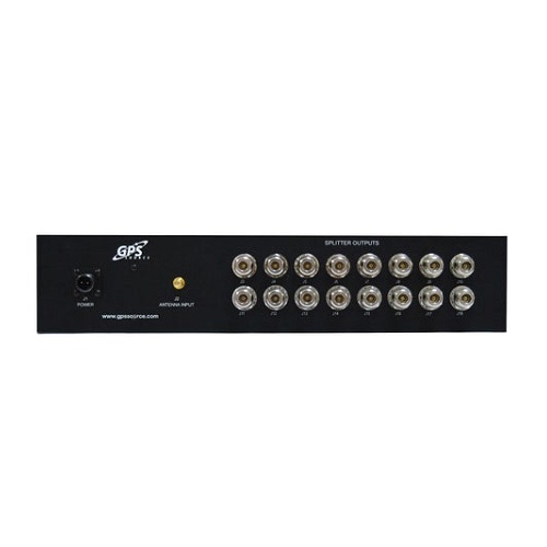GPS Source RRMS116 - 1 x 16 Ruggedized Rack Mount GPS Splitter