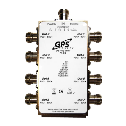 S18-A GPS 1x8 Standard GPS Splitter